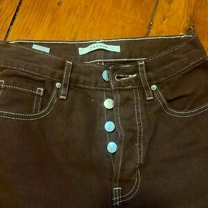 Pacsun brown dad jeans
